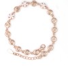 92.5 Hall Marked Sterling Silver Rose Gold Bracelet Stylish Collections